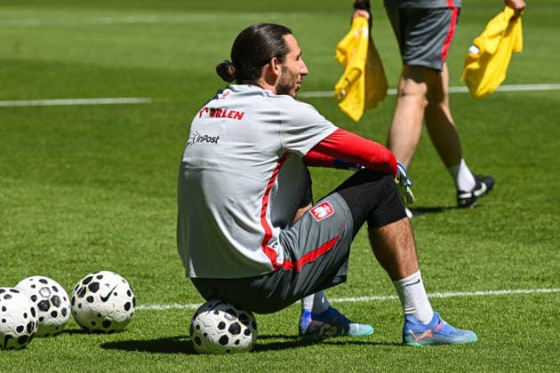 29.05.2026 Wroclaw Trening reprezentacji Polski w pilce noÅ¼nej - Poland national football team training session during the national camp. Persons shown: Kamil Grabara fot. Antoni Dec Arena Akcji NEWSPIX.PL --- newspix.pl 