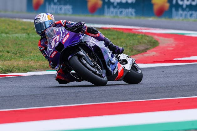 MotoGP GP7 Brembo Grand Prix of Italy Free Practice Mugello Circuit 29 05 2026 Toprak Razgatlioglu of Turkiye and Prima Pramac Yamaha MotoGP seen during MotoGP GP7 Brembo Grand Prix of Italy Free Practice at Mugello Circuit in Scarperia e San Piero, Italy Copyright: xBEAUTIFULxSPORTS Carabellix