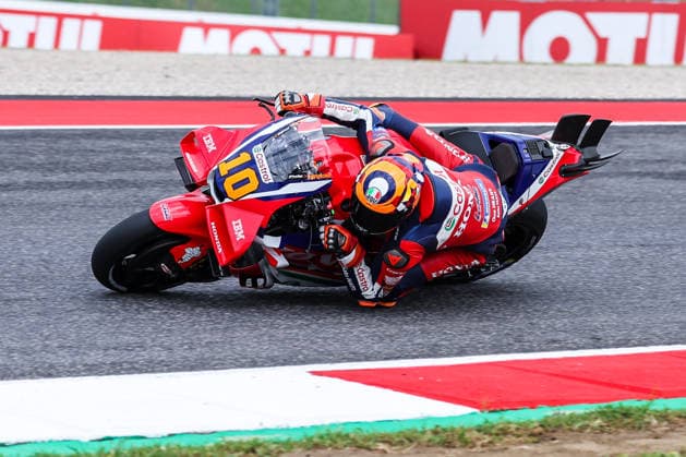 MotoGP GP7 Brembo Grand Prix of Italy Free Practice Mugello Circuit 29 05 2026 Luca Marini of Italy and Honda HCR Castrol seen during MotoGP GP7 Brembo Grand Prix of Italy Free Practice at Mugello Circuit in Scarperia e San Piero, Italy Copyright: xBEAUTIFULxSPORTS Carabellix