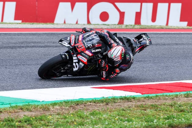 MotoGP GP7 Brembo Grand Prix of Italy Free Practice Mugello Circuit 29 05 2026 Jorge Martin of Spain and Aprilia Racing seen during MotoGP GP7 Brembo Grand Prix of Italy Free Practice at Mugello Circuit in Scarperia e San Piero, Italy Copyright: xBEAUTIFULxSPORTS Carabellix