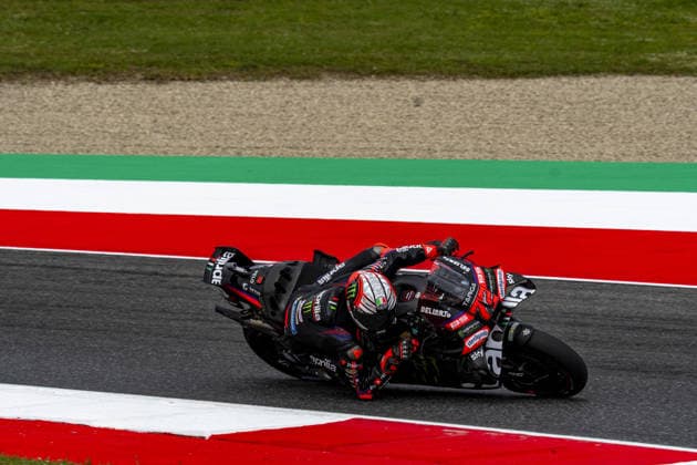 MOTORS - MotoGP - Italian Grand Prix Photo by IPA ABACAPRESS.COM85157086 - Marco Bezzecchi - Italy (Aprilia Racing Team) during Gran Premio d Italia, MotoGP World Championship, WM, Weltmeisterschaft in Mugello, Italy, May 29 2026 Mugello Italy  Copyright: xIPAxSport ABACAx