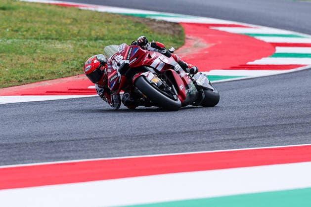 MOTORS - MotoGP - Italian Grand Prix Photo by IPA ABACAPRESS.COM85157367 - Francesco Pecco Bagnaia of Italy and Ducati Lenovo Team seen during MotoGP GP7 Brembo Grand Prix of Italy - Free Practice at Mugello Circuit in Scarperia e San Piero, Italy Mugello Italy  Copyright: xIPAxSport ABACAx
