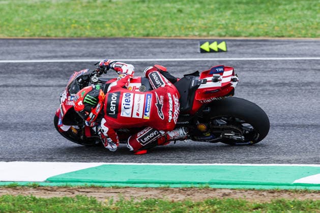 MOTORS - MotoGP - Italian Grand Prix Photo by IPA ABACAPRESS.COM85157341 - Francesco Pecco Bagnaia of Italy and Ducati Lenovo Team seen during MotoGP GP7 Brembo Grand Prix of Italy - Free Practice at Mugello Circuit in Scarperia e San Piero, Italy Mugello Italy  Copyright: xIPAxSport ABACAx