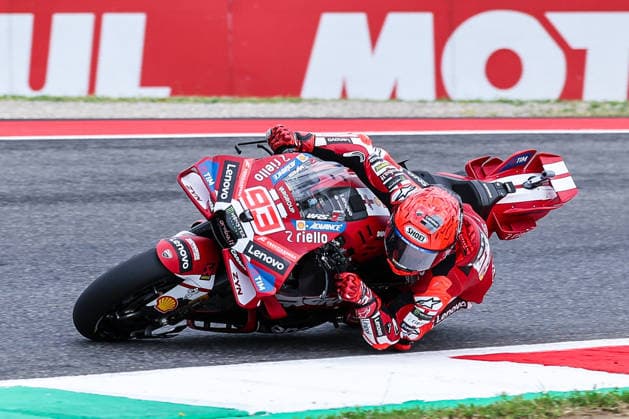 MOTORS - MotoGP - Italian Grand Prix Photo by IPA ABACAPRESS.COM85157379 - Marc Marquez of Spain and Ducati Lenovo Team seen during MotoGP GP7 Brembo Grand Prix of Italy - Free Practice at Mugello Circuit in Scarperia e San Piero, Italy Mugello Italy  Copyright: xIPAxSport ABACAx