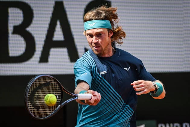May 29, 2026, Paris, France, France: Andrey RUBLEV of Russia during the sixth day of the Roland-Garros 2026, French Open 2026, Grand Slam tennis tournament at Roland-Garros Stadium on May 29, 2026 in Paris, France. Paris France - ZUMAm308 20260529_zsp_m308_004 Copyright: xMatthieuxMirvillex