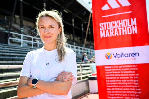STOCKHOLM, SWEDEN 20260529 Four-time Swedish champion Carolina Wikström is at the Stockholm Stadium for the Stockholm Marathon STOCKHOLM SWEDEN x10060x  Copyright: xHenrikxMontgomery TTx STOCKHOLM MARATHON