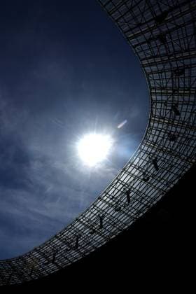 A general view of the Puskas Arena ahead of tomorrow s final Paris Saint-Germain Training Session, UEFA Champions League, Final, Football, Puskas Arena, Budapest, Hungary - 29 May 2026Budapest Puskas Arena Hungary EDITORIAL USE ONLY No use with unauthorised audio, video, data, fixture lists, club league logos or live services. Online in-match use limited to 120 images, no video emulation. No use in betting, games or single club league player publications. Copyright: xKieranxMcManus Shutterstockx 16898279h