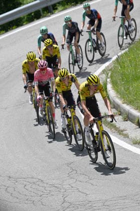 29-05-2026 Giro D italia; Tappa 19 Alleghe - Piani Di Pezze; 2026, Visma - Lease A Bike; Vingegaard, Jonas; Passo Duran;