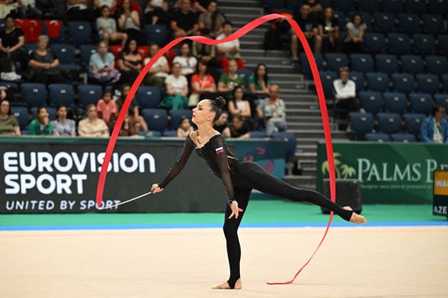 IPA85160825 - BORISOVA Mariia (RUS) during European Championships in Rhythmic gymnastics, Rhythmische Sportgymnastik, RSG Gymnastics in Varna, Bulgaria, May 29 2026  Copyright: xFilippoxTomasi IPAxSportx xx 85160825