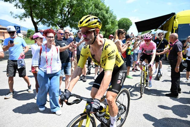 29-05-2026 Giro D italia; Tappa 19 Alleghe - Piani Di Pezze; 2026, Visma - Lease A Bike; Campenaerts, Victor; Alleghe;