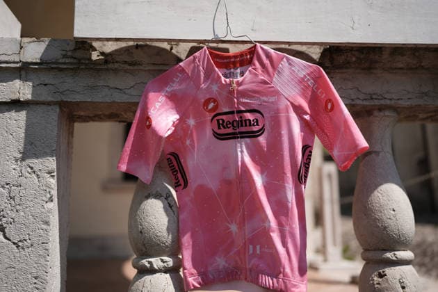 Giro Women s pink jersey presentation during Stage 19 of the Giro d™Italia, from Feltre to Alleghe, Italy, Friday, May 29, 2026.  Copyright: xMassimoxPaolone LaPressex