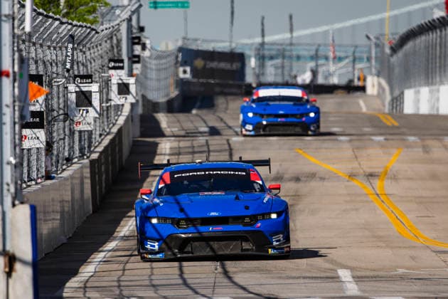 AUTO - IMSA - DETROIT SPORTS CAR CLASSIC 2026 65 MIES Christopher (deu), VERVISCH Frederic (bel), Ford Racing, Ford Mustang GT3, action during the Chevrolet Detroit Sports Car Classic, 5th round of the 2026 2026 IMSA SportsCar Championship, on the Streets of Detroit, from May 29 to 31, 2026 in Detroit, Michigan, United States of America - DetroitUnited States  Copyright: xJULIENxDELFOSSEx