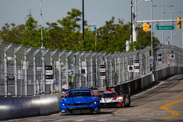 AUTO - IMSA - DETROIT SPORTS CAR CLASSIC 2026 65 MIES Christopher (deu), VERVISCH Frederic (bel), Ford Racing, Ford Mustang GT3, action during the Chevrolet Detroit Sports Car Classic, 5th round of the 2026 2026 IMSA SportsCar Championship, on the Streets of Detroit, from May 29 to 31, 2026 in Detroit, Michigan, United States of America - DetroitUnited States  Copyright: xJULIENxDELFOSSEx