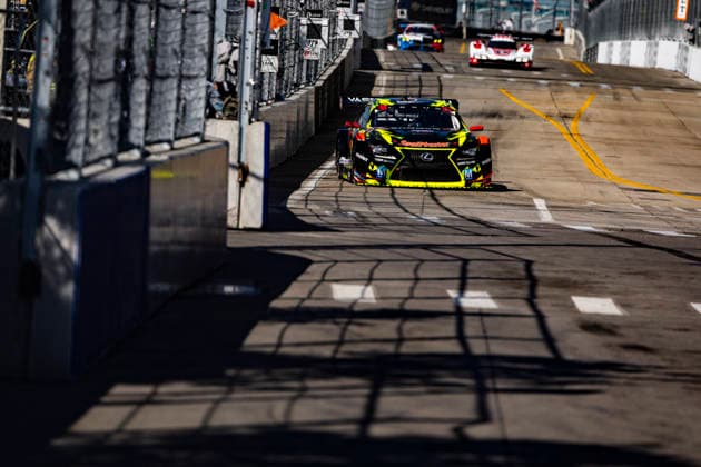 AUTO - IMSA - DETROIT SPORTS CAR CLASSIC 2026 14 HAWKSWORTH Jack (gbr), BARNICOAT Ben (gbr), Vasser Sullivan Racing, Lexus RC F GT3, action during the Chevrolet Detroit Sports Car Classic, 5th round of the 2026 2026 IMSA SportsCar Championship, on the Streets of Detroit, from May 29 to 31, 2026 in Detroit, Michigan, United States of America - DetroitUnited States  Copyright: xJULIENxDELFOSSEx