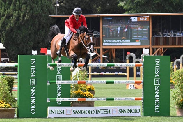EQUITATION - International Equitation - Piazza di Siena - 93rd CSIO of Rome 2026 Photo by IPA ABACAPRESS.COM85163118 - Christian AHLMANN (GER) and APPLEBRIDGE TAG Z during the 93rd CSIO Roma 2026 Competition No. 5 - NATIONS CUP INTESA SANPAOLO Two rounds competition - h. 160 Prize Money: 220,000 Ä on May 29, 2026 at Piazza di Siena in Rome, Italy. Rome Italy  Copyright: xIPAxSport ABACAx