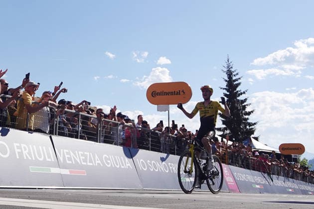 during Stage 19 of the Giro d™Italia, from Feltre to Alleghe, Italy, Friday, May 29, 2026.  Copyright: xMassimoxPaolone LaPressex