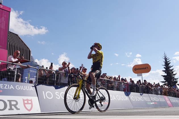 during Stage 19 of the Giro d™Italia, from Feltre to Alleghe, Italy, Friday, May 29, 2026.  Copyright: xMassimoxPaolone LaPressex