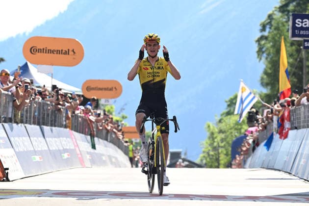 29-05-2026 Giro D italia; Tappa 19 Alleghe - Piani Di Pezze; 2026, Visma - Lease A Bike; Kuss, Sepp; Piani Di Pezze;