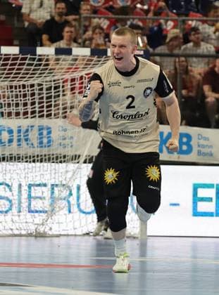 29 05 2026 Handball 1 Bundesliga DAIKIN HBL Season 2025 2026 33 Matchday HC Erlangen Metropolregion Nuremberg HCE Bergischer HC DaMa xdaxmax Jubel Freude Noah Beyer 2, Bergischer HC