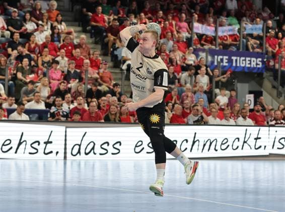 29 05 2026 Handball 1 Bundesliga DAIKIN HBL Season 2025 2026 33 Matchday HC Erlangen Metropolregion Nuremberg HCE Bergischer HC DaMa xdaxmax Noah Beyer 2, Bergischer HC