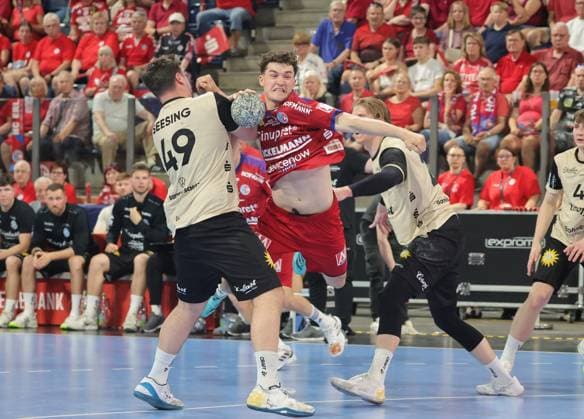 29 05 2026 Handball 1 Bundesliga DAIKIN HBL Season 2025 2026 33 Matchday HC Erlangen Metropolregion Nürnberg HCE Bergischer HC DaMa xdaxmax Lucca Bialowas 37, HC Erlangen HCE