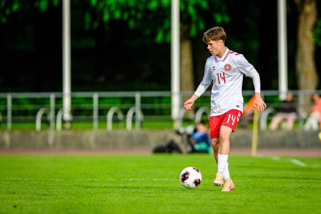 UEFA Under-17 European Championship, EM, Europameisterschaft Estonia 2026 Viktor Bastrup in action during the UEFA Under-17 European Championship Group-A match between France U-17 vs Denmark U-17 national teams, Tallinn Estonia 29.05.2026 Tallinn A Le Coq Arena Estonia Copyright: xMaurixLevandix