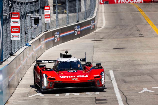 AUTO - IMSA - DETROIT SPORTS CAR CLASSIC 2026 31 AITKEN Jack (gbr), BAMBER Earl (nzl), Cadillac Whelen, Cadillac V-Series.R, action during the Chevrolet Detroit Sports Car Classic, 5th round of the 2026 2026 IMSA SportsCar Championship, on the Streets of Detroit, from May 29 to 31, 2026 in Detroit, Michigan, United States of America - DetroitUnited States  Copyright: xJULIENxDELFOSSEx