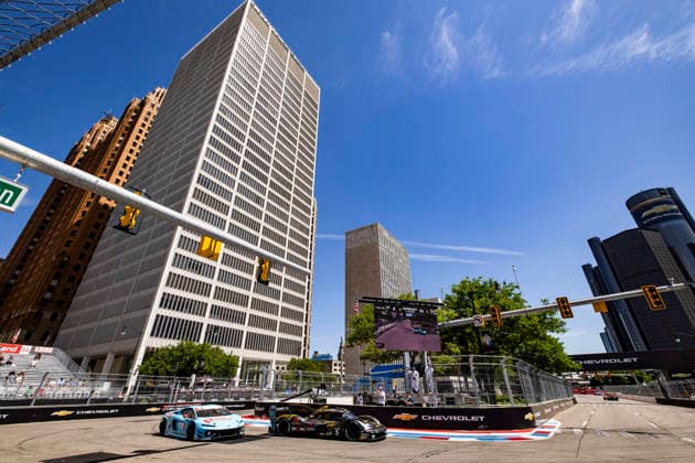 AUTO - IMSA - DETROIT SPORTS CAR CLASSIC 2026 05 VAN DER HELM Tijmen (nld), HEINRICH Laurin (ger), JDC-Miller MotorSports, Porsche 963, action during the Chevrolet Detroit Sports Car Classic, 5th round of the 2026 2026 IMSA SportsCar Championship, on the Streets of Detroit, from May 29 to 31, 2026 in Detroit, Michigan, United States of America - DetroitUnited States  Copyright: xJULIENxDELFOSSEx