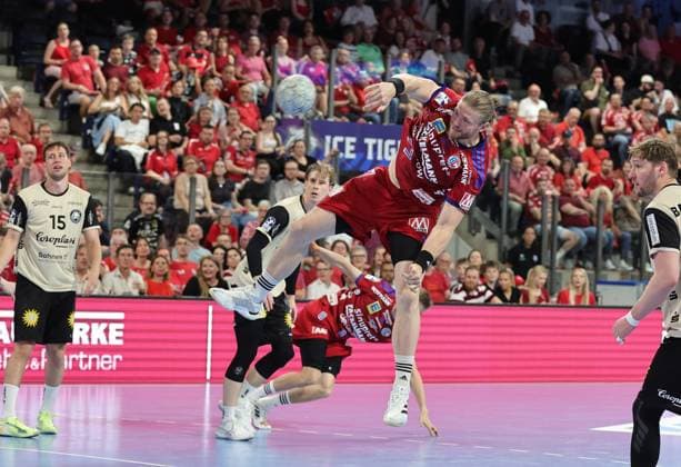 29 05 2026 Handball 1 Bundesliga DAIKIN HBL Season 2025 2026 33 Matchday HC Erlangen Metropolregion Nürnberg HCE Bergischer HC DaMa xdaxmax Maciej Gebala 77, HC Erlangen HCE