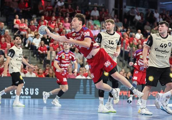 29 05 2026 Handball 1 Bundesliga DAIKIN HBL Season 2025 2026 33 Matchday HC Erlangen Metropolregion Nürnberg HCE Bergischer HC DaMa xdaxmax Tobias Buck 39, HC Erlangen HCE