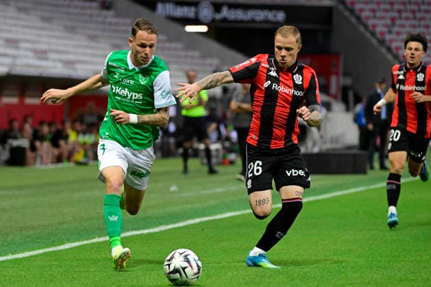 Football, France, Relegation, OGC Nice - AS Saint Etienne
