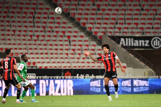 OGC Nice v AS Saint-Etienne - Ligue 1 McDonald s 2025 2026 - Relegation Promotion Playoffs 04 DANTE (ogcn) during the Ligue 1 Relegation Promotion Playoffs matchs between Nice and Saint-Etienne at Allianz Riviera on May 29, 2026 in Nice, France. Nice France  Copyright: xFEPx 776502581