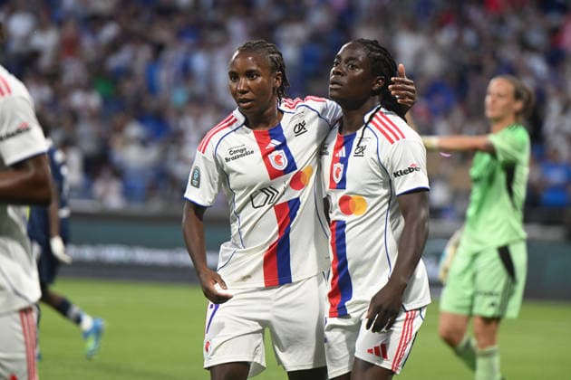 Football : OL Lyonnes vs Paris FC- final French Ligue Arkema - 29 05 2026 CHAWINGA Tabitha of OL Lyonnes scoring goal during the Final French Ligue Arkema match between OL Lyonnes and Paris FC at the Groupama stadium Lyon ,on May 29 2026 LYONFrance  Copyright: xMouradxAllilix