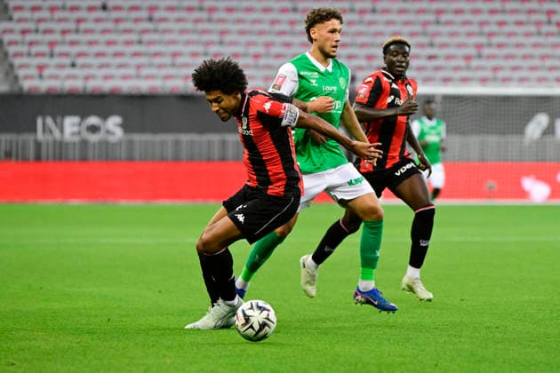 FOOTBALL : OGC Nice VS AS Saint-Etienne - Ligue 1 McDonald s play off - 29 05 2026 Dante (OGCN) - Ligue 1 McDonald™s play off match between OGC Nice and AS Saint-Etienne on May 29, 2026 at the Allianz Riviera Stadium in Nice. NiceFrance  Copyright: xWilliamxCannarellax