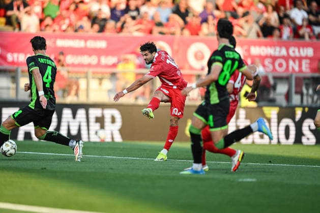 Monza v Catanzaro - Serie B Playoff Final Patrick Cutrone of AC Monza in action during the Italian Serie BKT second leg final football match between AC Monza and US Catanzaro on May 29, 2026, at U-Power Stadium in Monza, Italy. Monza Italy  Copyright: xTizianoxBallabiox originalFilename:ballabio-acmonzaa260529_npeLG.jpg