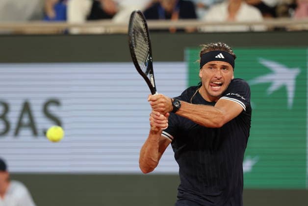 Tennis, French Open, Day 6, Zverev - Halys