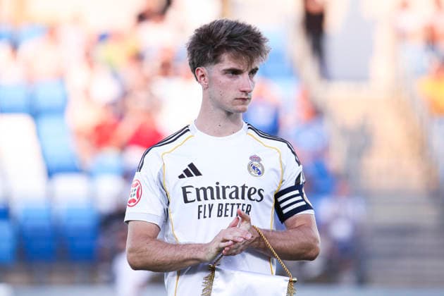 Real Madrid Castilla vs CE Sabadell, on the playoff matchday of the 2025 26 Primera Federacion Third Division of Spain May 29, 2026, Madrid, Spain Cesar Palacios during the Primera Division championship football match between Real Madrid Castilla and CD Sabadell on 29 May 2026 at Estadio Alfredo Di Stefano in Madrid, Spain Madrid Madrid Madrid Spain Copyright: xAlejandroxMatiasx