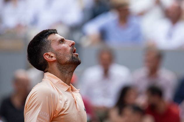 2026.05.29 Paryz Tenis French Open Roland Garros 2026 Joao Fonseca - Novak Djokovic N z Novak Djokovic Foto Pawel Andrachiewicz PressFocus 2026.05.29 Paris Tennis - French Open Roland Garros 2026 Joao Fonseca - Novak Djokovic Novak Djokovic Credit: Pawel Andrachiewicz PressFocus NEWSPIX.PL --- newspix.pl POLAND OUT! 