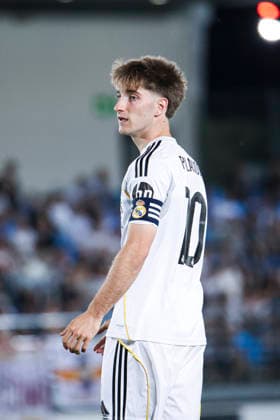 Real Madrid Castilla vs CE Sabadell, on the playoff matchday of the 2025 26 Primera Federacion Third Division of Spain May 29, 2026, Madrid, Spain Cesar Palacios during the Primera Division championship football match between Real Madrid Castilla and CD Sabadell on 29 May 2026 at Estadio Alfredo Di Stefano in Madrid, Spain Madrid Madrid Madrid Spain Copyright: xAlejandroxMatiasx