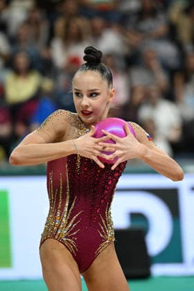 IPA85176850 - BORISOVA Mariia (RUS) during European Championships in Rhythmic gymnastics, Rhythmische Sportgymnastik, RSG Gymnastics in Varna, Bulgaria, May 30 2026  Copyright: xFilippoxTomasi IPAxSportx xx 85176850