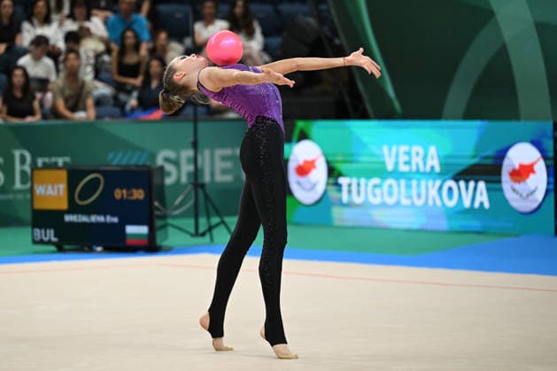 IPA85176833 - TUGOLUKOVA Vera (CYP) during European Championships in Rhythmic gymnastics, Rhythmische Sportgymnastik, RSG Gymnastics in Varna, Bulgaria, May 30 2026  Copyright: xFilippoxTomasi IPAxSportx xx 85176833