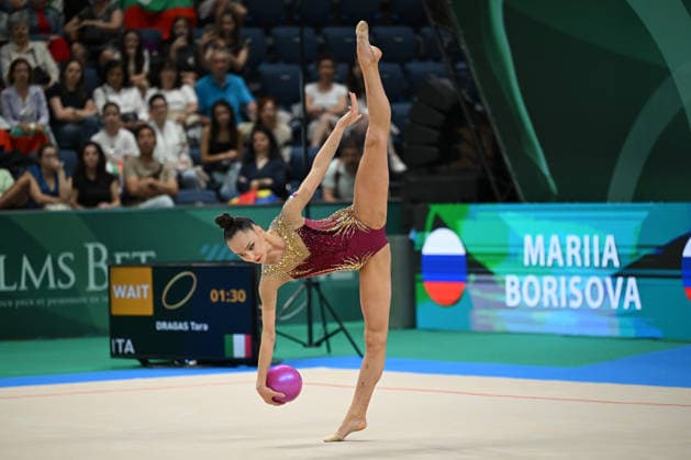 IPA85176861 - BORISOVA Mariia (RUS) during European Championships in Rhythmic gymnastics, Rhythmische Sportgymnastik, RSG Gymnastics in Varna, Bulgaria, May 30 2026  Copyright: xFilippoxTomasi IPAxSportx xx 85176861