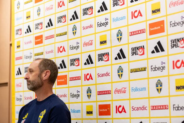 260530 Assistant coach Andreas Georgson of the Swedish national football team during a press event on May 30, 2026 in Stockholm Photo Axel Boberg BILDBYRAN COP 258 AX0106 fotboll football soccer fotball landskamp sverige sweden sverige a fifa world cup vm bbeng  Copyright: AXELxBOBERG BB260530AX011