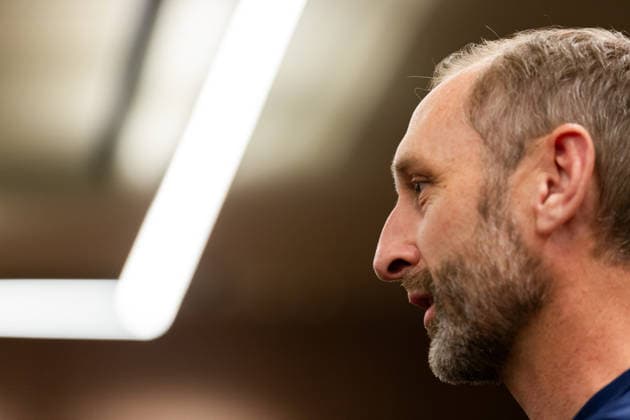 260530 Assistant coach Andreas Georgson of the Swedish national football team during a press event on May 30, 2026 in Stockholm Photo Axel Boberg BILDBYRAN COP 258 AX0106 fotboll football soccer fotball landskamp sverige sweden sverige a fifa world cup vm bbeng  Copyright: AXELxBOBERG BB260530AX022
