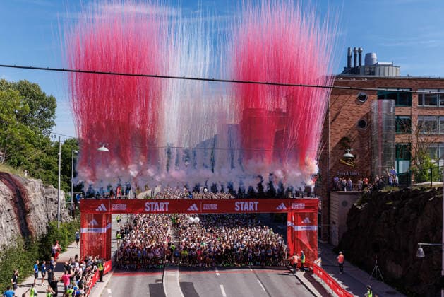 260530 The start of the Stockholm Marathon on May 30, 2026 in Stockholm  Copyright: KENTAxJÖNSSON BB260530KJ008