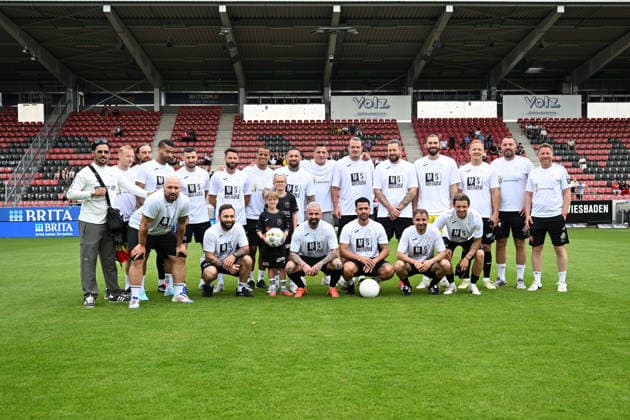 30 05 2026, xsvx, Football Langholz Cup 2026, f l team photo Eckerlin and Friends Wiesbaden