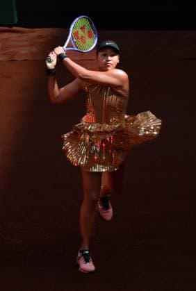 Japanese Naomi Osaka pictured in action during his match at the Roland Garros French Open tennis tournament, in Paris, France, Saturday 30 May 2026. This year s tournament takes place from 18 May to 07 June. VIRGINIExLEFOUR  x175450785x