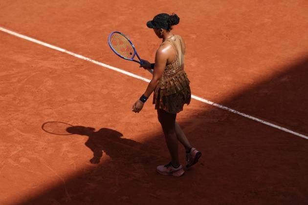Japanese Naomi Osaka pictured in action during his match at the Roland Garros French Open tennis tournament, in Paris, France, Saturday 30 May 2026. This year s tournament takes place from 18 May to 07 June. VIRGINIExLEFOUR  x175450795x