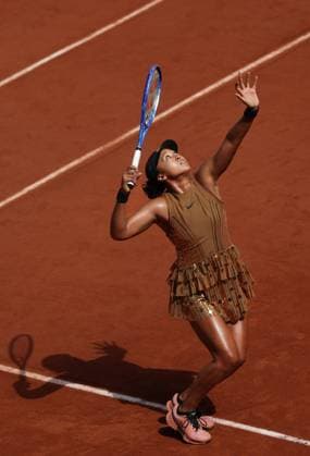 Japanese Naomi Osaka pictured in action during his match at the Roland Garros French Open tennis tournament, in Paris, France, Saturday 30 May 2026. This year s tournament takes place from 18 May to 07 June. VIRGINIExLEFOUR  x175450811x