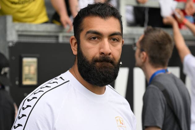 30 05 2026, xsvx, Football Langholz Cup 2026, v l Faisal Kawusi, German comedian Wiesbaden
